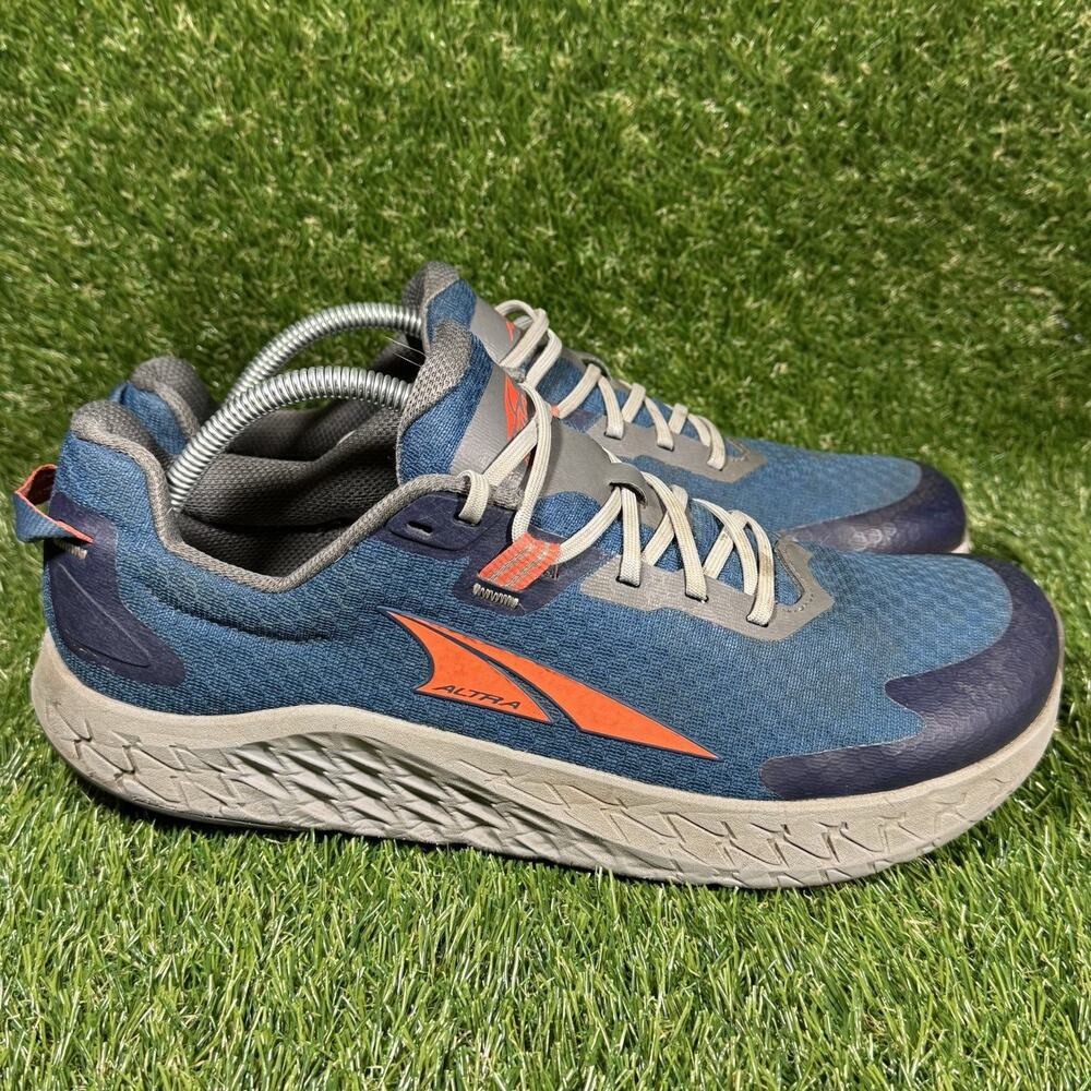 Altra Outroad 2 Men’s Size 9 Shoes Blue Green Athletic Hiking Trail Sneakers
